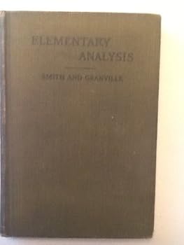 Hardcover Elementary Analysis Book