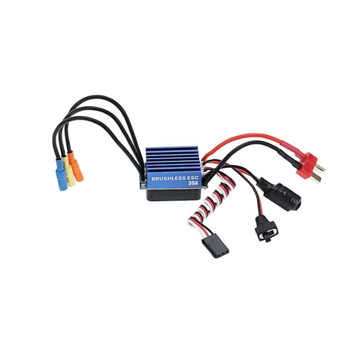 YEELAMKOK 2845 Motor + 35A Brushless ESC Fit for 1/18 ECX Mini Ruckus Temper Roost Torment Car