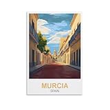 EKOAW Murcia, Spanien, Vintage-Reiseposter, Leinwanddruck, 
