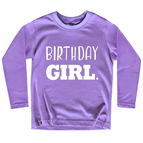 Image of Birthday Girl Shirt Toddler T-Shirt Kid Birthday Party Outfit Tee Gift for Girls 1st 2nd 3rd 4th 5th 6th 7th 8th Tops