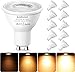 Produktbild Ledivion GU10 LED Warmweiss Dimmbar, 4.7W LED Leuchtmittel GU10, Ersetzt 50 Watt Halogen, 345LM 3000K warmweiß stufenlos dimmbare, 10er-Pack