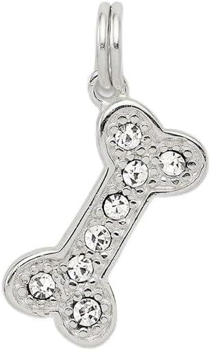 925 Sterling Silver Dog Bone Charm
