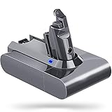 LiBatter 21.6V Li-ion Battery for Dyson V6 DC58 DC61 DC62 V6 965874-02 Animal DC72 Animal Handheld Replacement Batteries (3300mAh)
