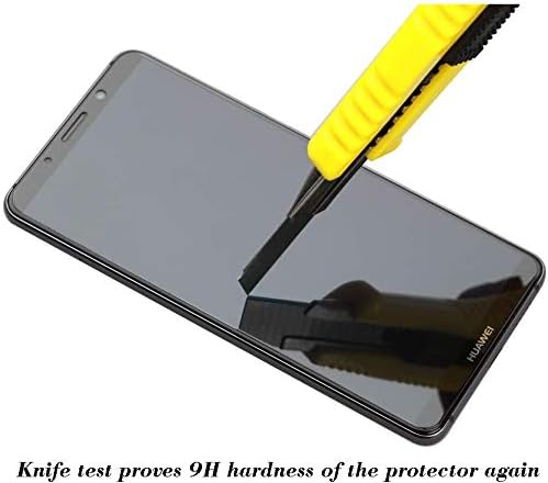 Ibywind Screen Protector For Huawei Mate10 Pro,with 2Pcs Tempered Glass,1Pc Backing Carbon Fiber Film [Fingerprint Reader,Easy to install]