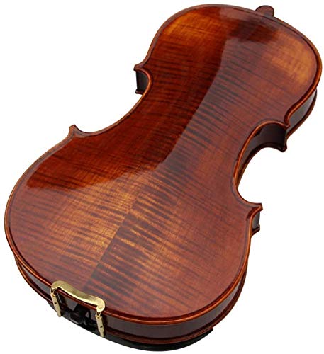 Violino Standard da Studente, per Principianti, High-End Nuovo Violino aggiornato di Livello Universitario Fatto a Mano in Legno massello di Acero Tigre in Stile retrò