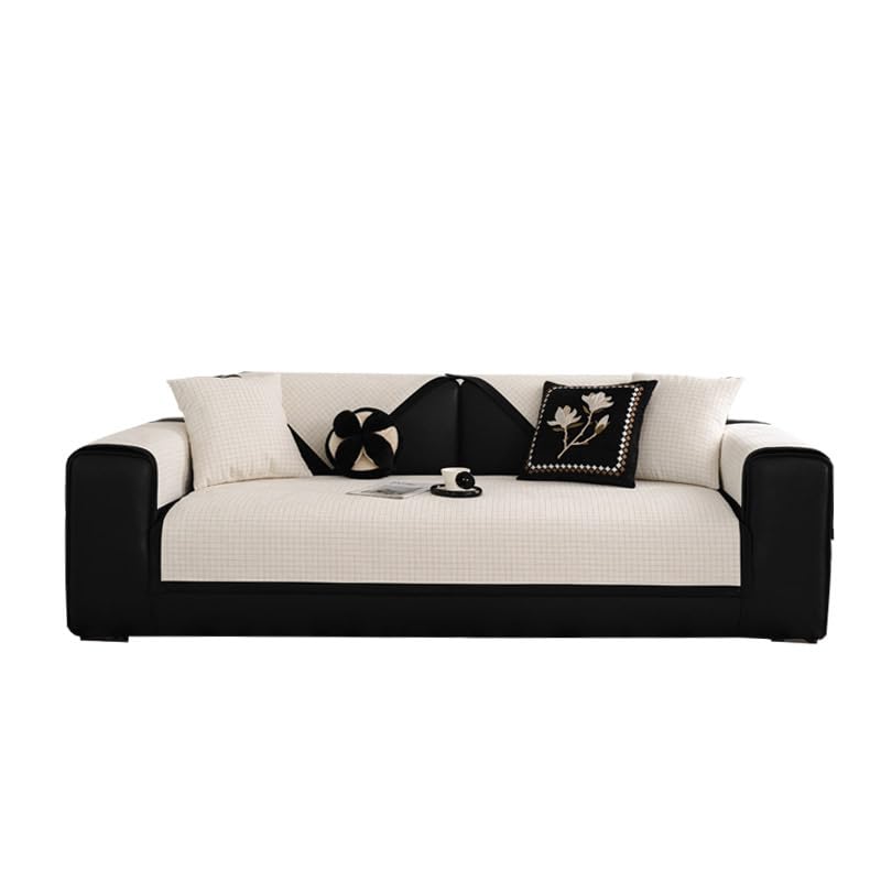 Housse de canapé lavable en chenille respirante et modulable - 6