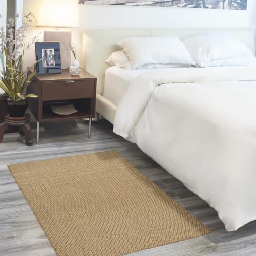 Nourison Home Courtyard 3' x 5' Jute Fabric Area...