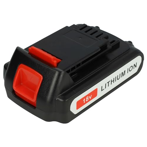 Batterie de rechange vhbw 18V Li-Ion pour outillage Black Decker BL1518
