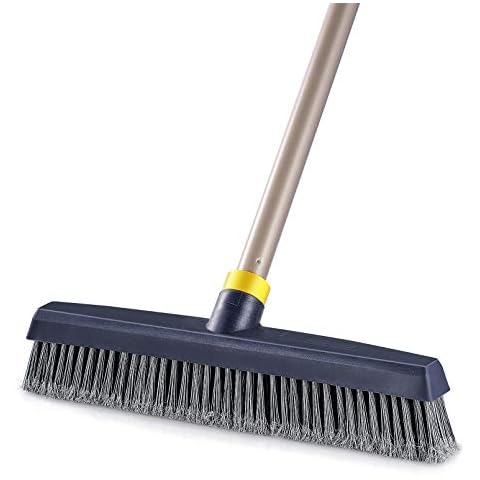 Yocada Telescopic Push Broom for Outdoor Use Cover
