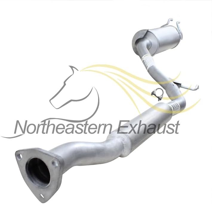 Miniatura 4 de Northeastern Exhaust -Kit de sistema de escape de silenciador de tubo resonador compatible con Honda Civic 2.0L 2006-2011