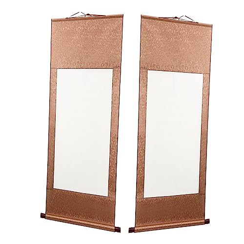 Gogogmee Painting Blank Scroll Pack Chinese Calligraphy Paper Wall Hanging Art Ink Sumi Painting Chinese Calligraphy Accessory