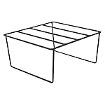 Black Color Strong Stylish Design Legs Metal Square stands For Plant Pot Flower Pot For Planter indoor and Outdoor | Square Stand | (Set of 1)