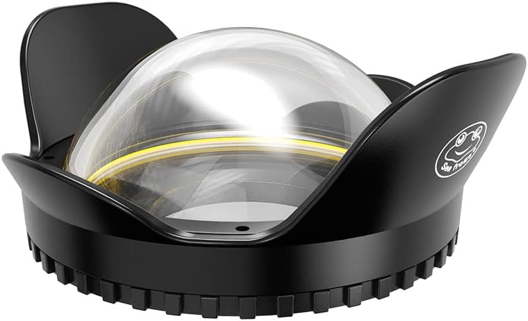 Sea frogs Wide Angle Wet Correctional Dome Port Lens for Underwater Housings ...