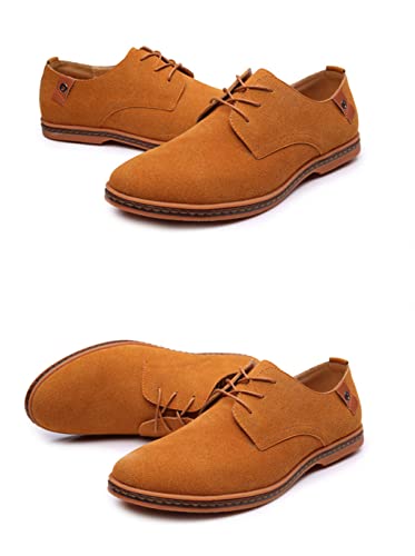 Mens Casual Oxford Business Dress Shoes Leather Slip-on Loafer for Men Walking Driving Office Outdoor Penny Oxfords Comfort Fashion Leisure Breathable Stylish Loafers2