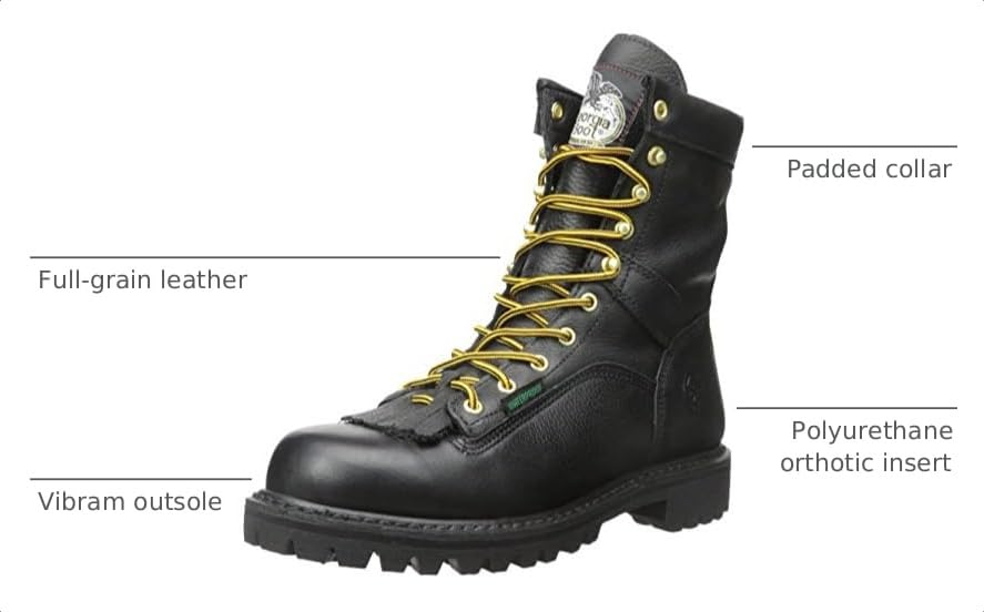 Image of Georgia Boot Waterproof Lace-to-Toe Work Boot