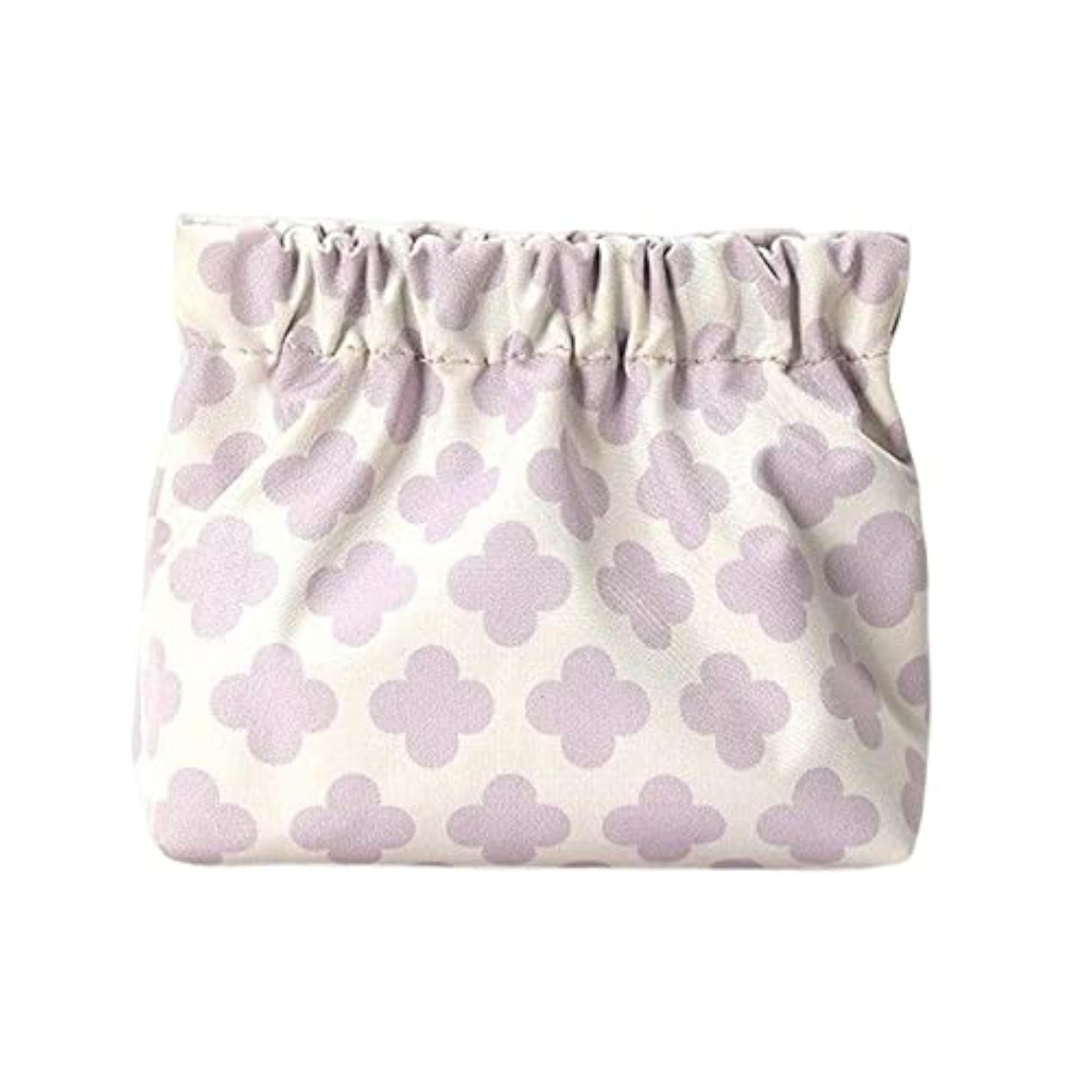 Makeup Pouch Water Resistant Large Capacity, Purple