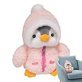 Lindo estilo pingüino: este pingüino de peluche es más que un simple juguete, es un compañero encantador que trae alegría y comodidad a tu vida. Su forma única y llamativa de pingüino añade un toque de fantasía y diversión a cualquier habitación.