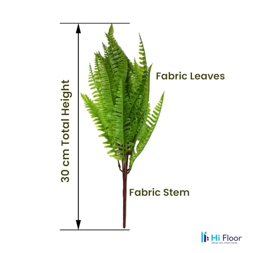Image of Enhance Your Space with Artificial Leaf Decor Foliage for Stunning Interiors Decorative Items for Home;Office; Room; Living Room; Table; (Without Vase) (Pack of 1, Yellow Leaf)