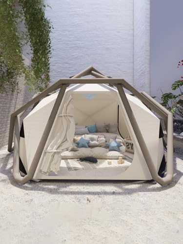 Carpa portátil para camping impermeable ligera 6 personas miniatura 2
