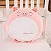 beauty eyes Kawaii Peluche Dinosauro Cuscino Giocattoli Peluche Ripiene Balena Maiale Pinguino Scaldamani Baby Doll Giocattoli Regali di Compleanno per I Bambini 33cm Maiale Rosa Scuro