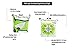 Field Logic Hurricane H28 Archery Bag Target green, 28 Inch