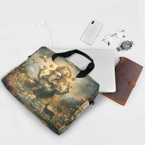 Funda para portátil 15.6 pulg con asa y correa miniatura 7