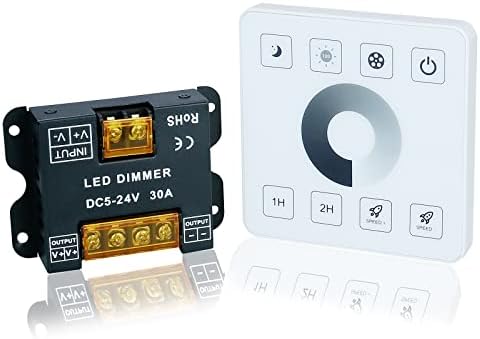 DIMMER 5V 12V 24v DIMMER CON TELECOMANDO Strip Led Moduli Led 3528 5050 5630 8022044057194 - Foto 7