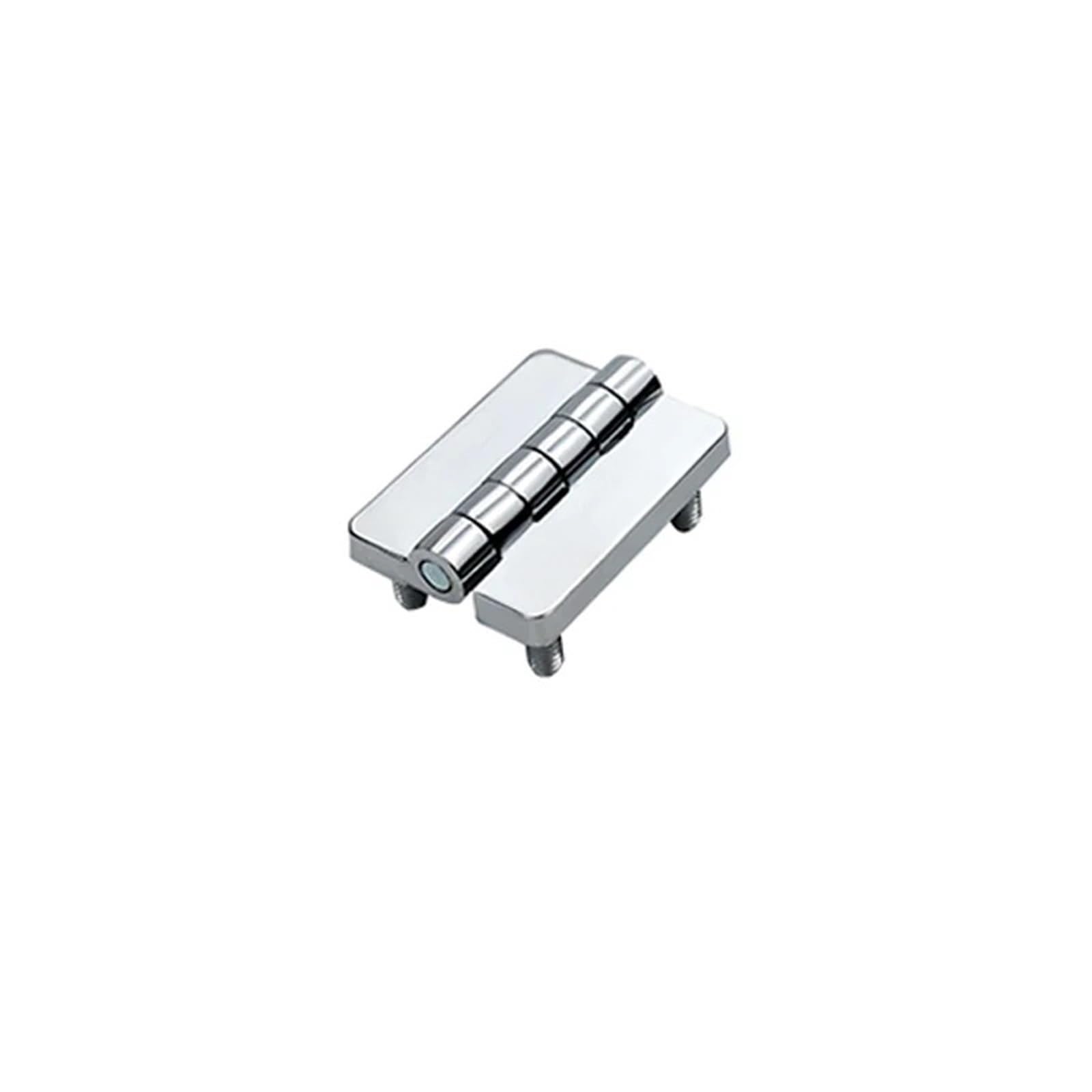 FQJYXWEWL Industrial Equipment Stainless Steel Distribution Box Cabinet Door Hinge Mechanical with Screw 1Pcs(Large Size-Glossy)
