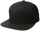Flexfit/Yupoong 6089M,6089MT,6089CAMO 6 Panel Premium Classic Snapback Hat Cap (Black)