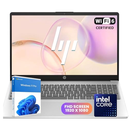 Image of HP Pavilion Laptop | Intel Processor | 16GB DDR4 RAM | 512GB PCIe SSD | 15.6 inch FHD 1080p Display | Windows 11 Pro | Wi-Fi 6 & Ethernet | Full-Size Keyboard | All-Day Performance for Work & Study