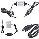 yan 12-24v GPS Car Auto Charger Hard Wire 8-Pin USB Connector for TK102 TK102-2