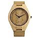 Produktbild Handgravur Adler Pferd Holz Uhr Trendy Bambus weichen echten Leder-Holz-Quarz-Uhr-Männer Armbanduhr Eagle