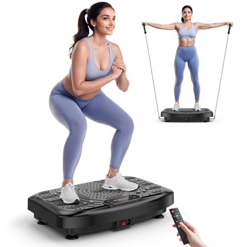 Vibration Plate Exercise Machine with Adjustable Speeds