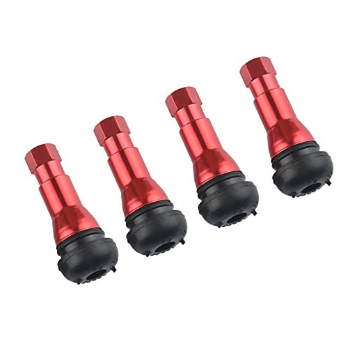 Conjunto de peças de reparo de hastes de válvula de pneu de alumínio TR413 da Homyl