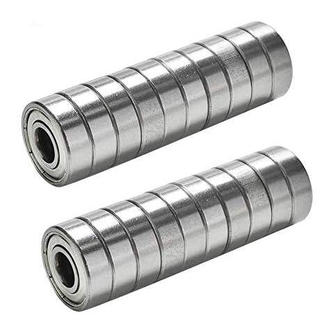 TUZUK 20x 608zz Roller Rolling Skate Miniature Ball Bearings 8 * 22 * 7mm for 3D printer Cover