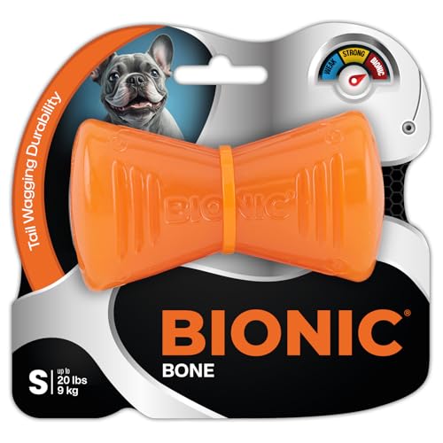 Bionic Bone Knochen, extrem widerstandsfähiges Hundespielzeug, 9,5cm