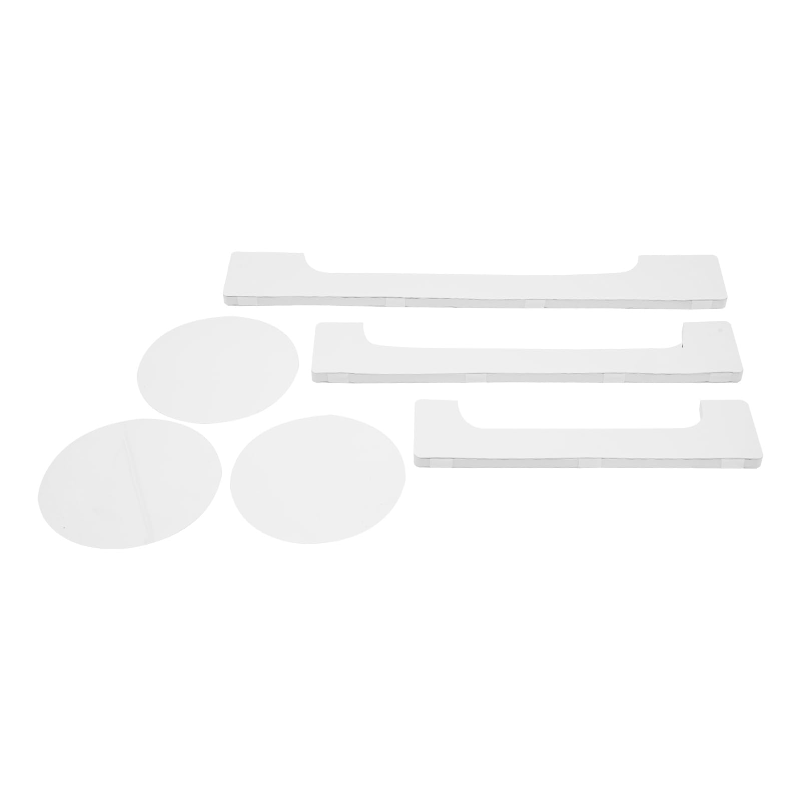 3 unidades de cartón plegable para boda, soporte de cilindro redondo, soporte de base, soporte de flores, decoración para bodas, fiestas, jardín, decoración de jardín (profundidad x altura): 30 x 60