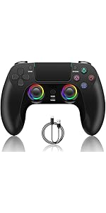 Amazon.co.jp: PS4コントローラー ワイヤレスコントローラー
