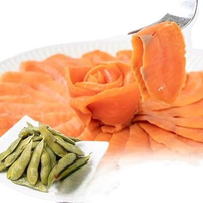 スモークサーモン&燻製茶豆 セット 計460g