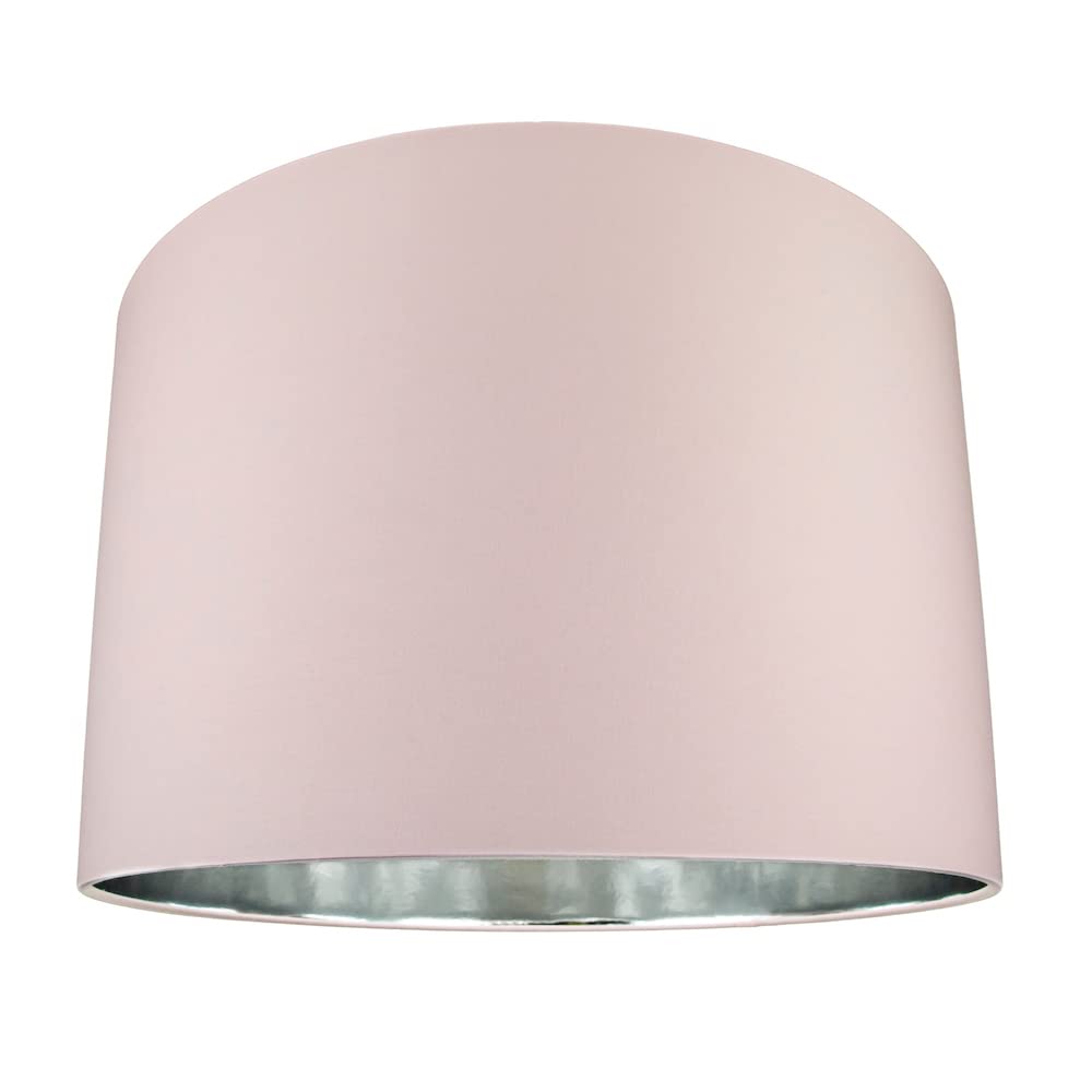 Contemporary and Chic Ochre Cotton 10" Table or Pendant Circular Drum Lamp Shade with Shiny Gold Inner - 60watt Maximum by Happy Homewares — view 53