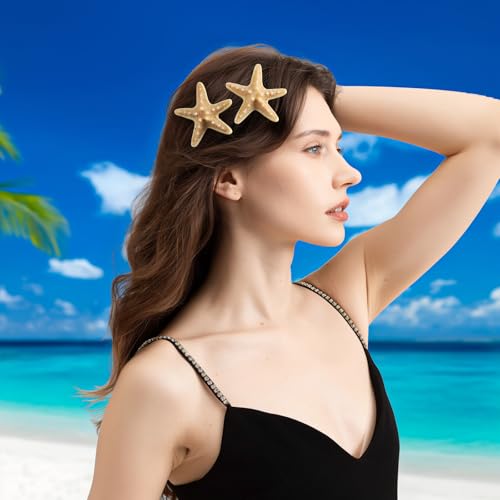 Pinzas en forma de estrella de mar, pack de 4 unidades miniatura 7