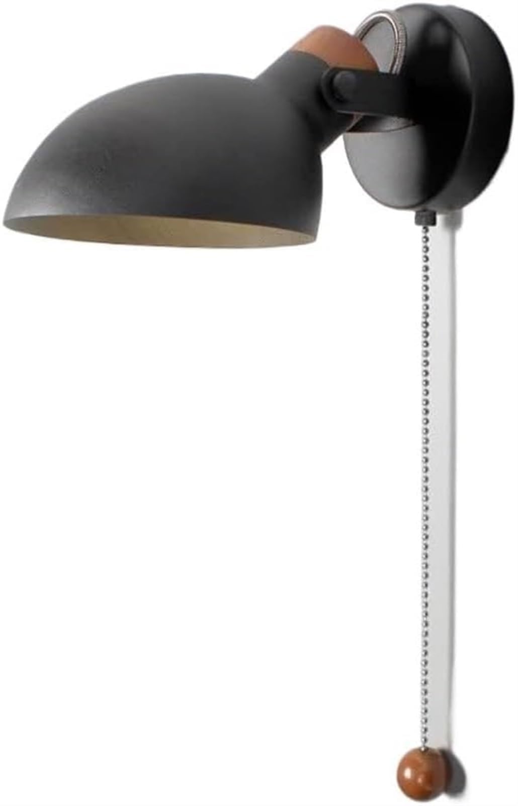 Aplique de pared ajustable con cadena de tracción para iluminar tu hogar con estilo retro 8