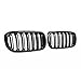 Front Grille/Grilles Kidney Grille Replacement for BMW X5 Series F15 X6 Series F16 X5M F85 X6M F86(ABS, Gloss Black)