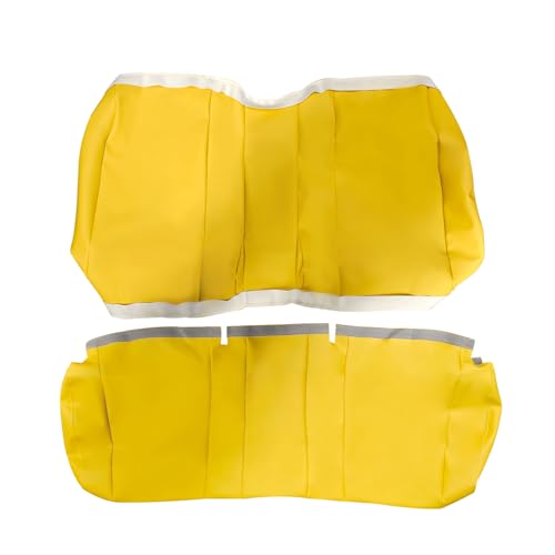 Yellow Seat Cover Set Replacement Fits for John Deere Gator Bench XUV 625i 825i 855D HPX S4