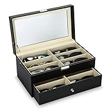 gafas de sol lecturas 2018 🎅 Este joyero de reloj es perfecto para personal uso (hombres, mujeres, damas) y uso comercial (escaparate de tienda de relojes).