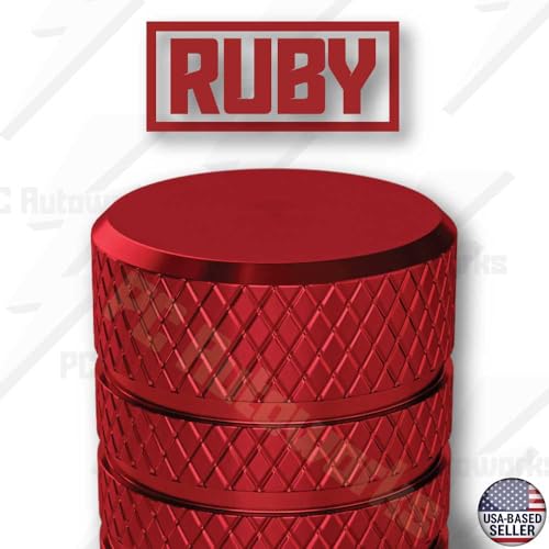 PC Autoworks Anodized Aluminum Tire Caps
