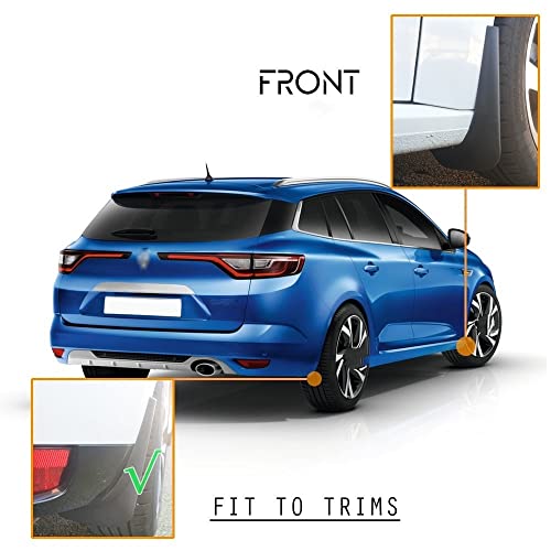 Guardabarros para Renault Megane de protección completa 2014-2019 3