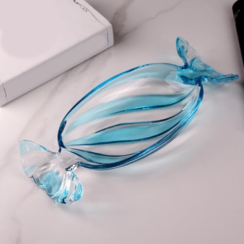 Plato de postre de cristal para frutas y aperitivos de Navidad 6