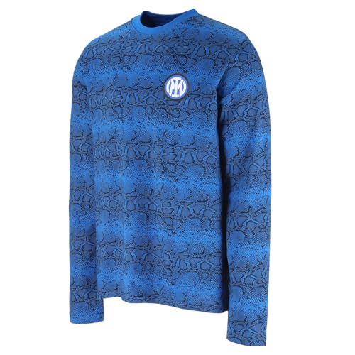 Pijama largo de hombre negro pequeño para invierno y hogar 5