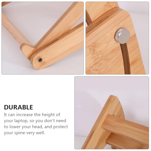 Base de Madera Ajustable Kisangel para Laptop 13-15.6" miniatura 7